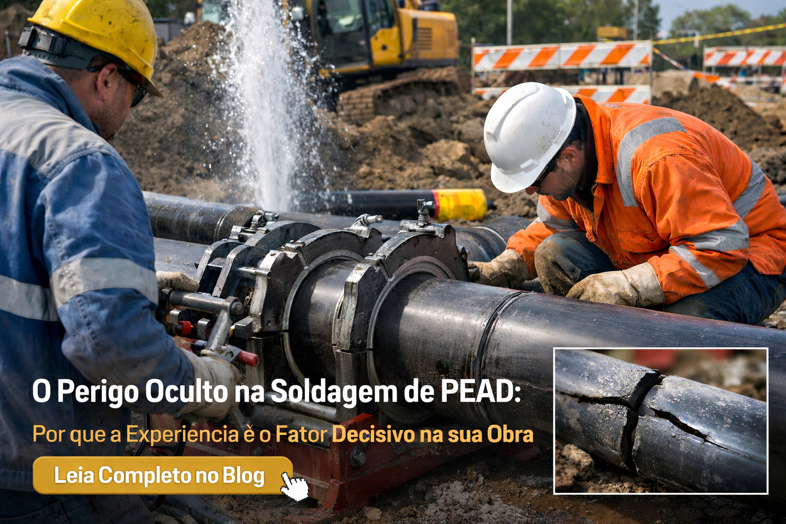 Soldagem PEAD